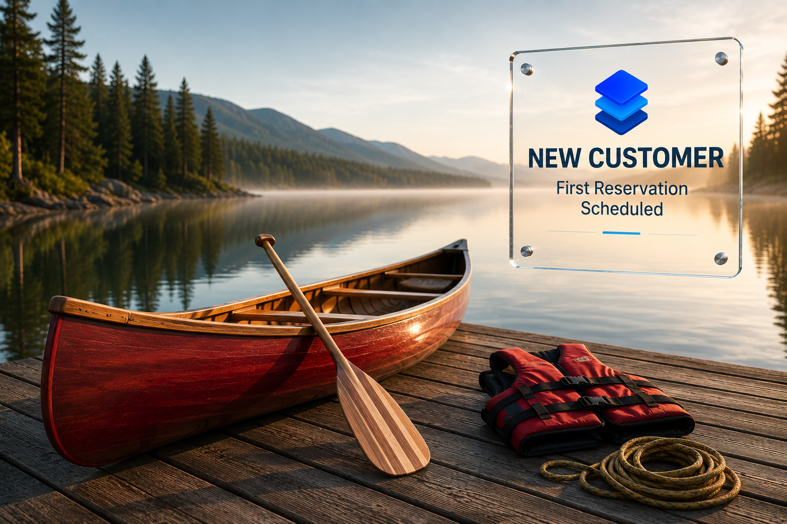 Canoe Rentals on LawnJobOS