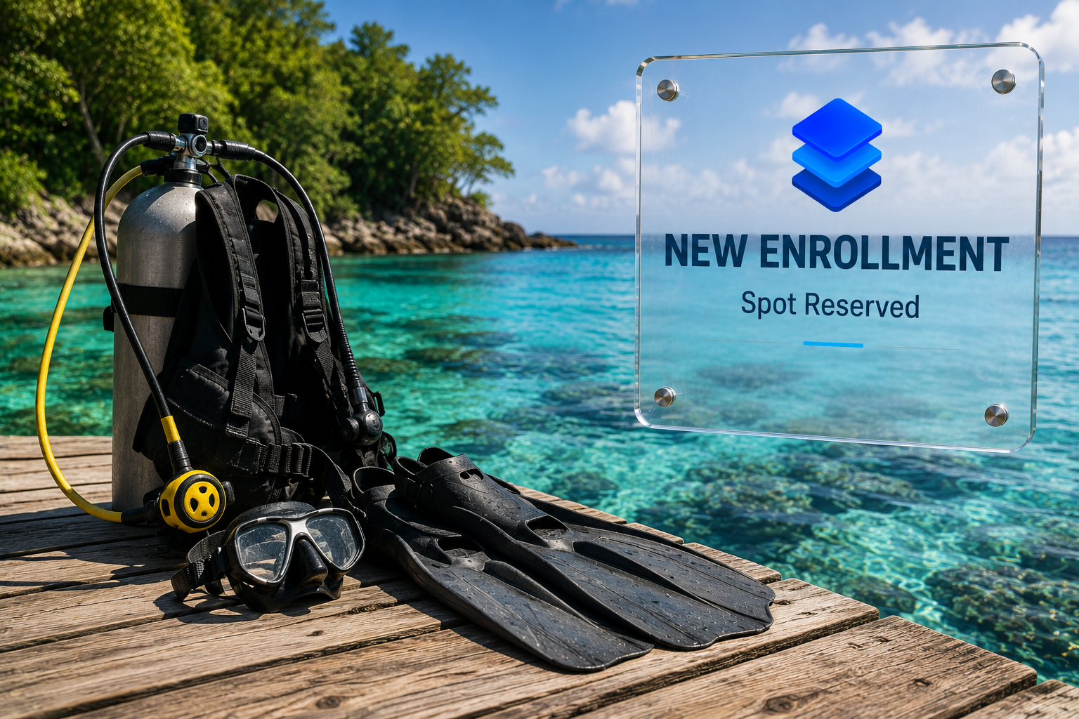 Scuba Diving Lessons on LawnJobOS