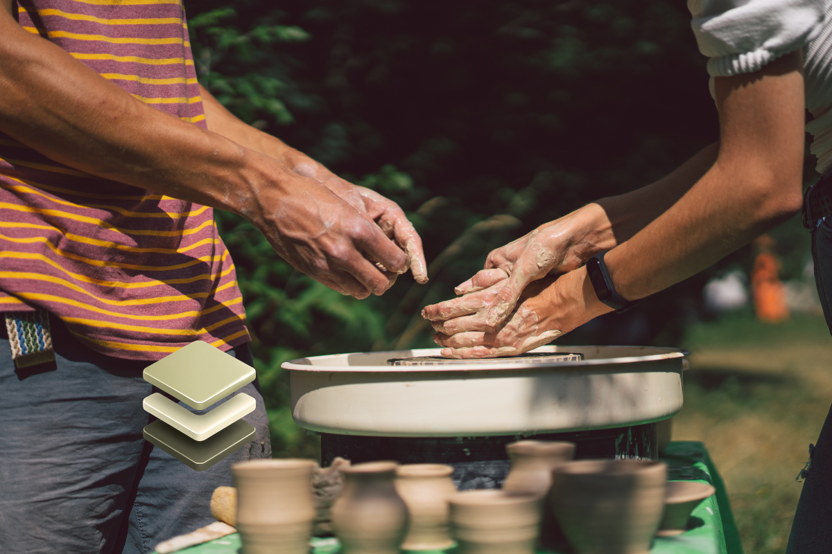 Mobile pottery on LawnJobOS