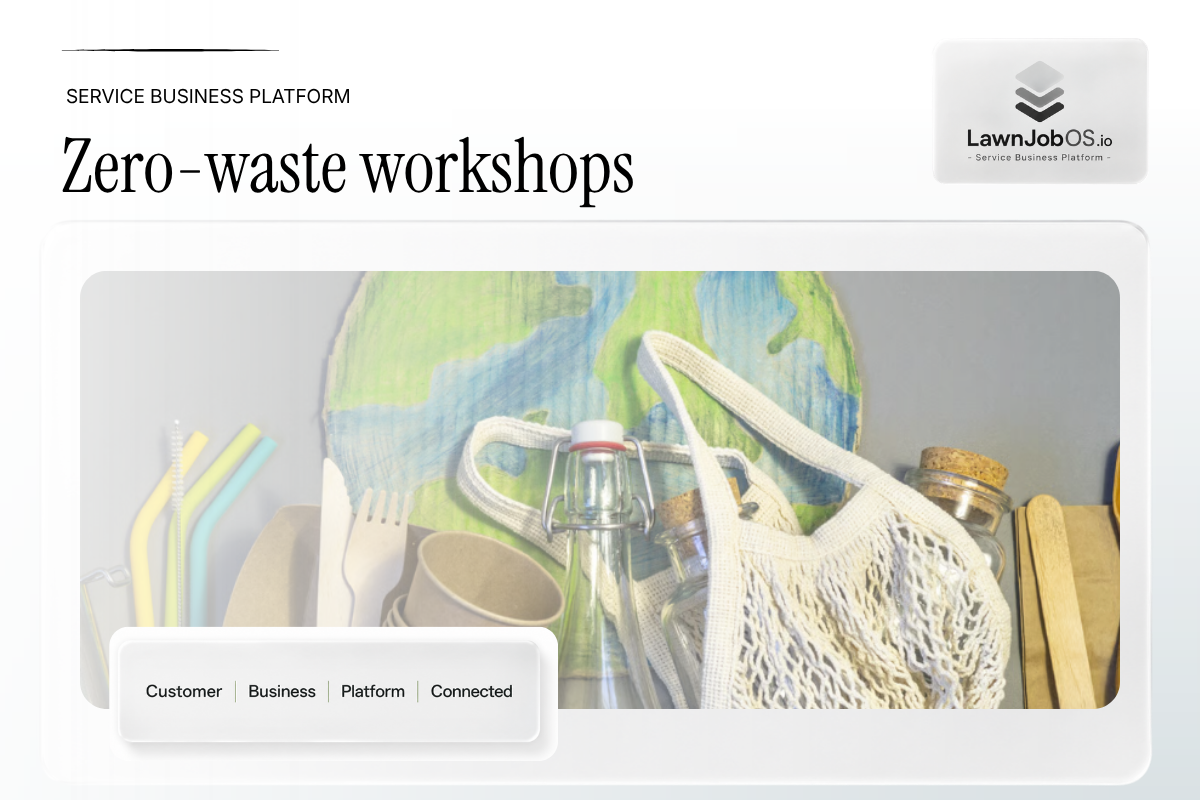 Zero-waste workshops on LawnJobOS