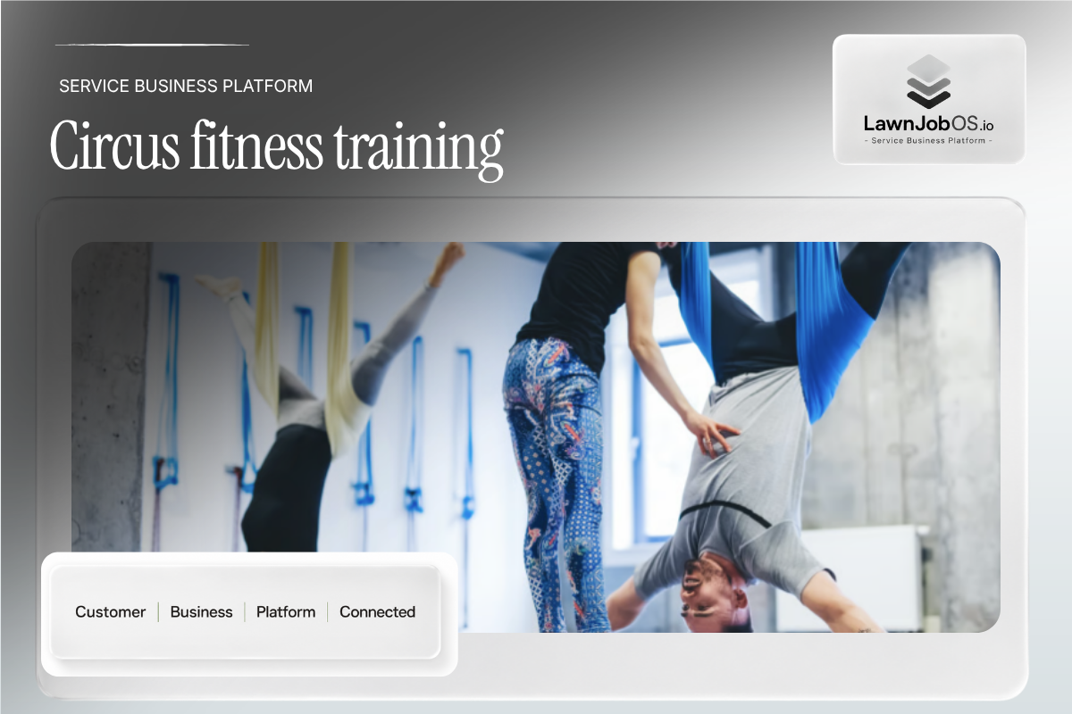 Circus fitness training on LawnJobOS