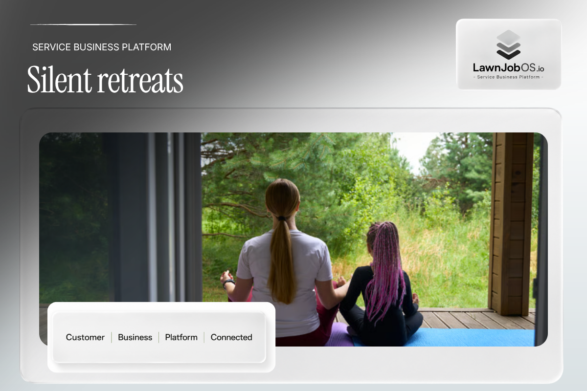 Silent Retreats on LawnJobOS