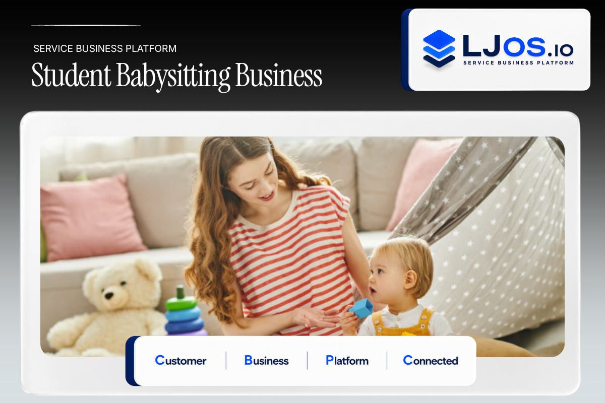 Student Babysitting Business on LawnJobOS