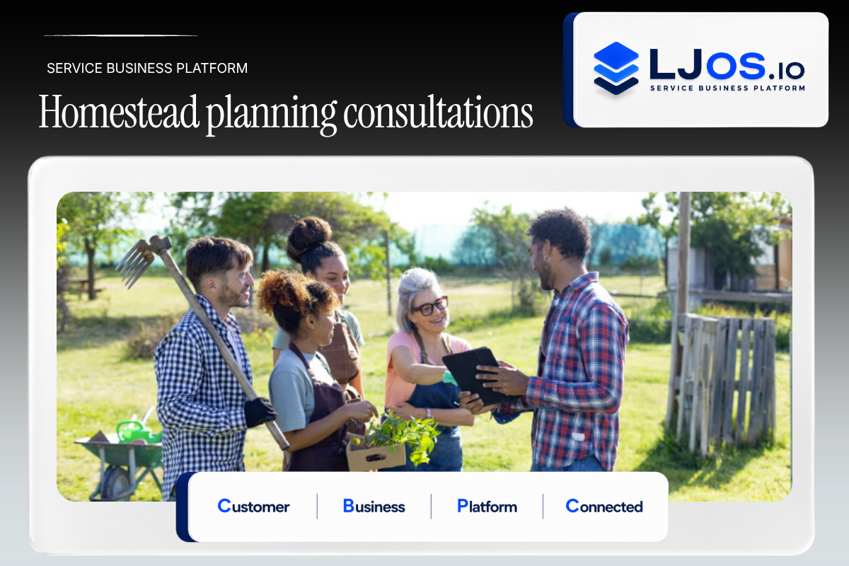 Homestead Planning Consultations on LawnJobOS