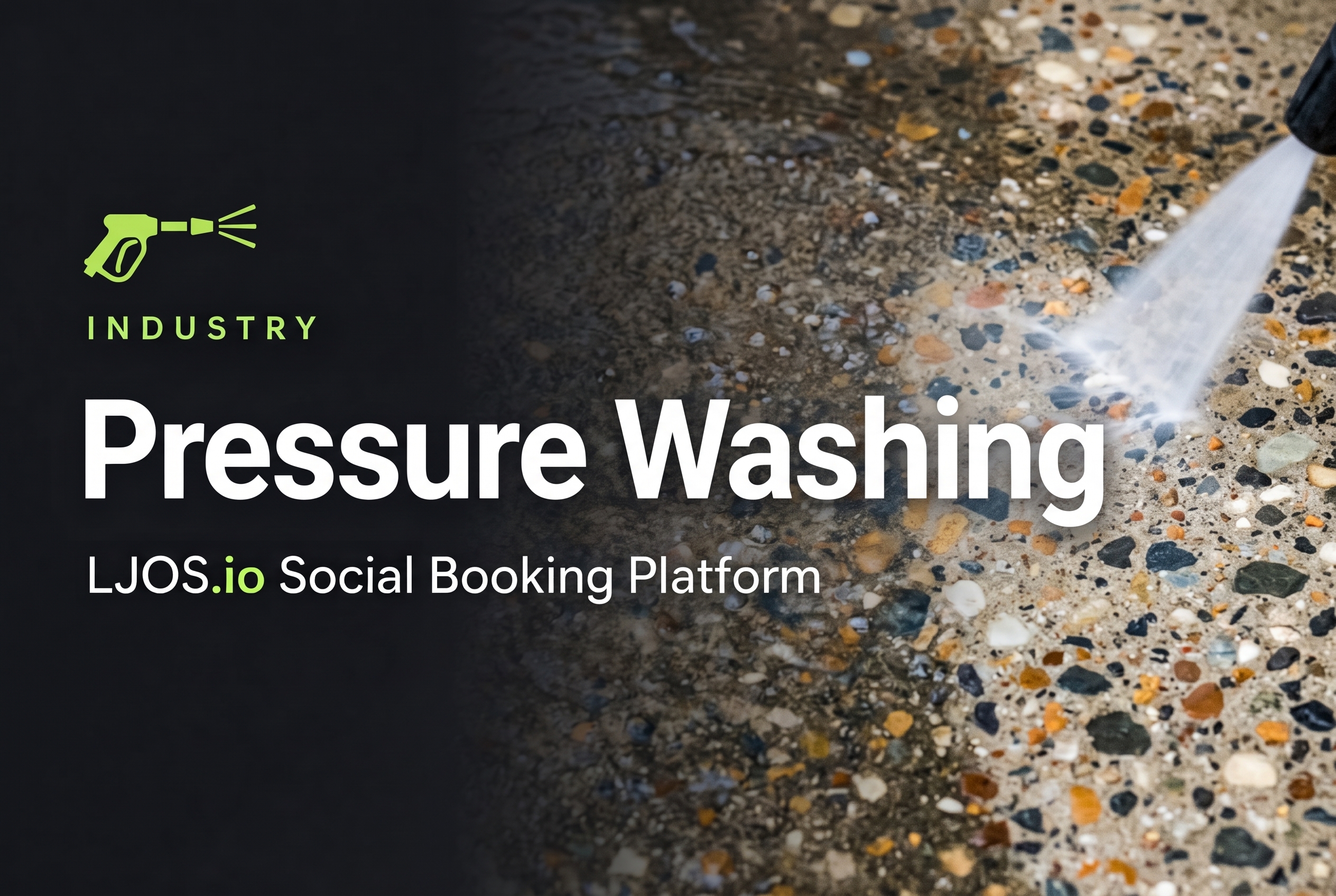 pressure-washing on LawnJobOS