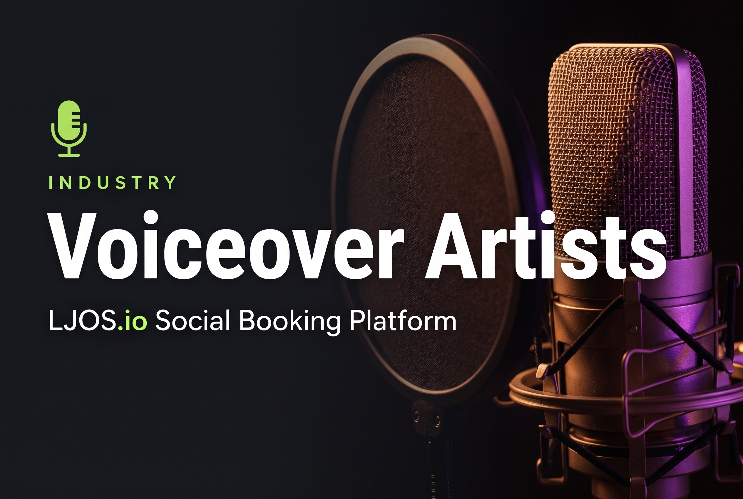 Voiceover Artists on LawnJobOS