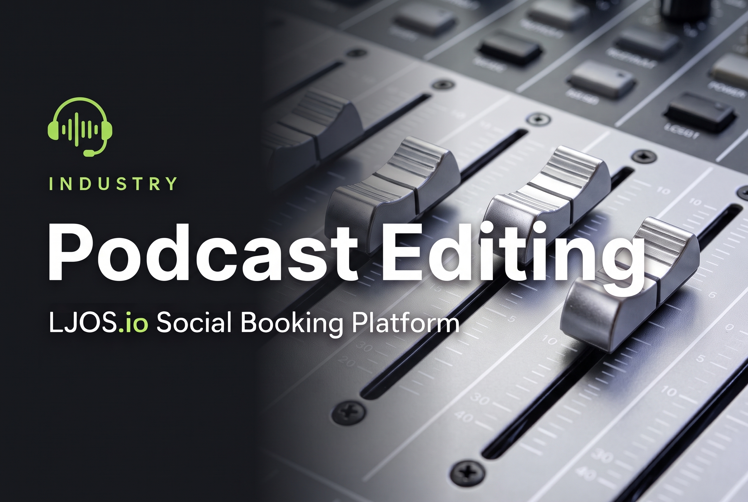 Podcast editing on LawnJobOS