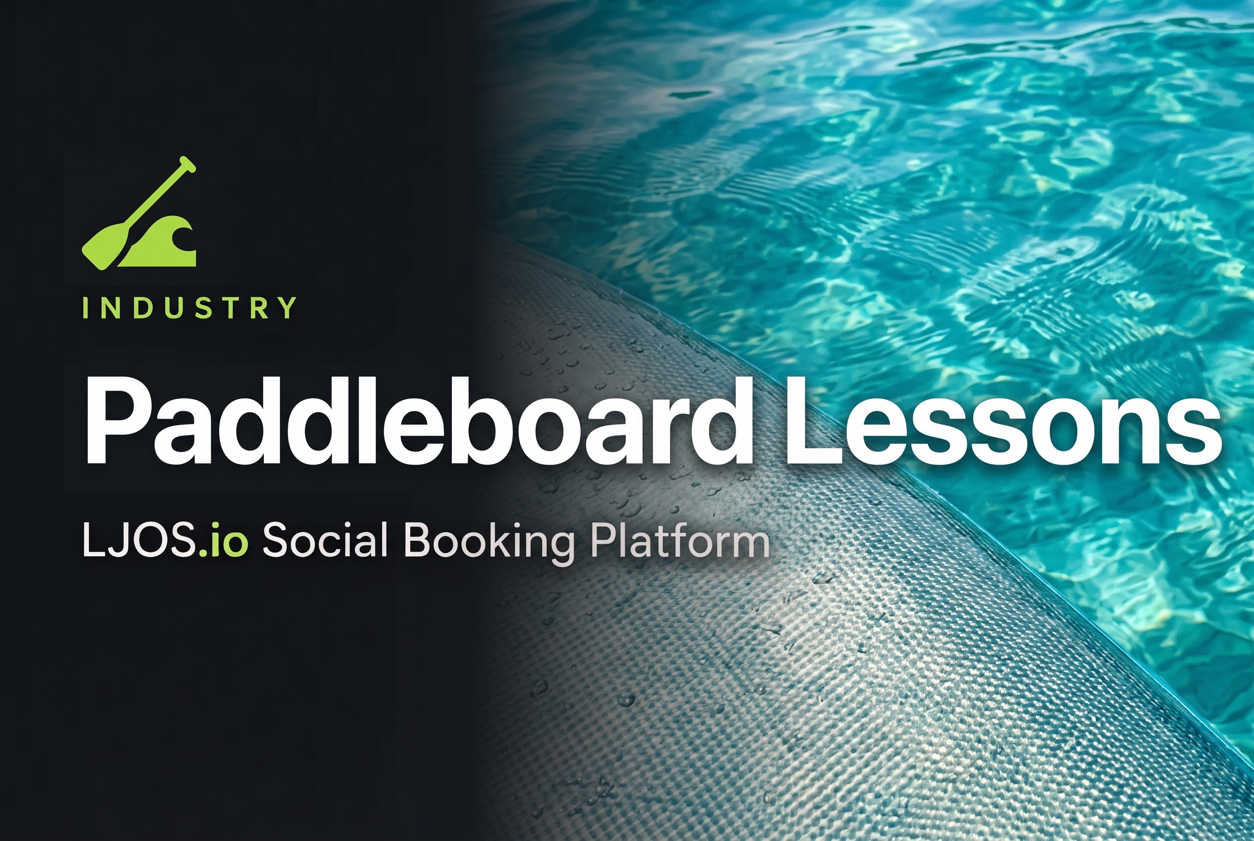 Paddleboard Lessons on LawnJobOS
