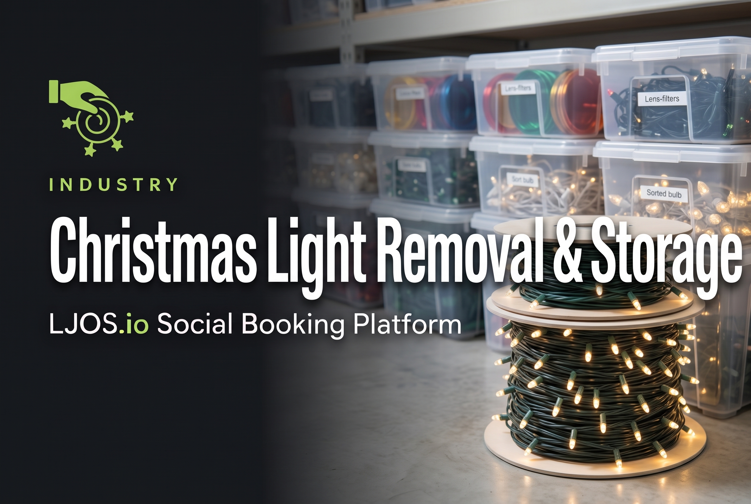 Christmas Light Removal & Storage on LawnJobOS
