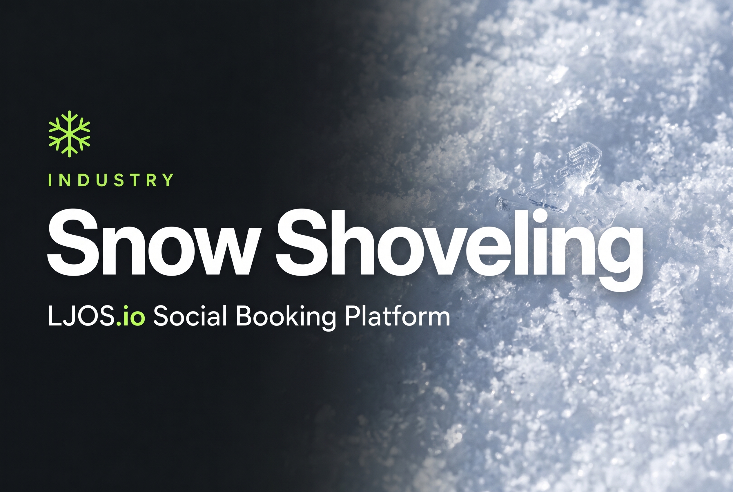 Snow Shoveling on LawnJobOS