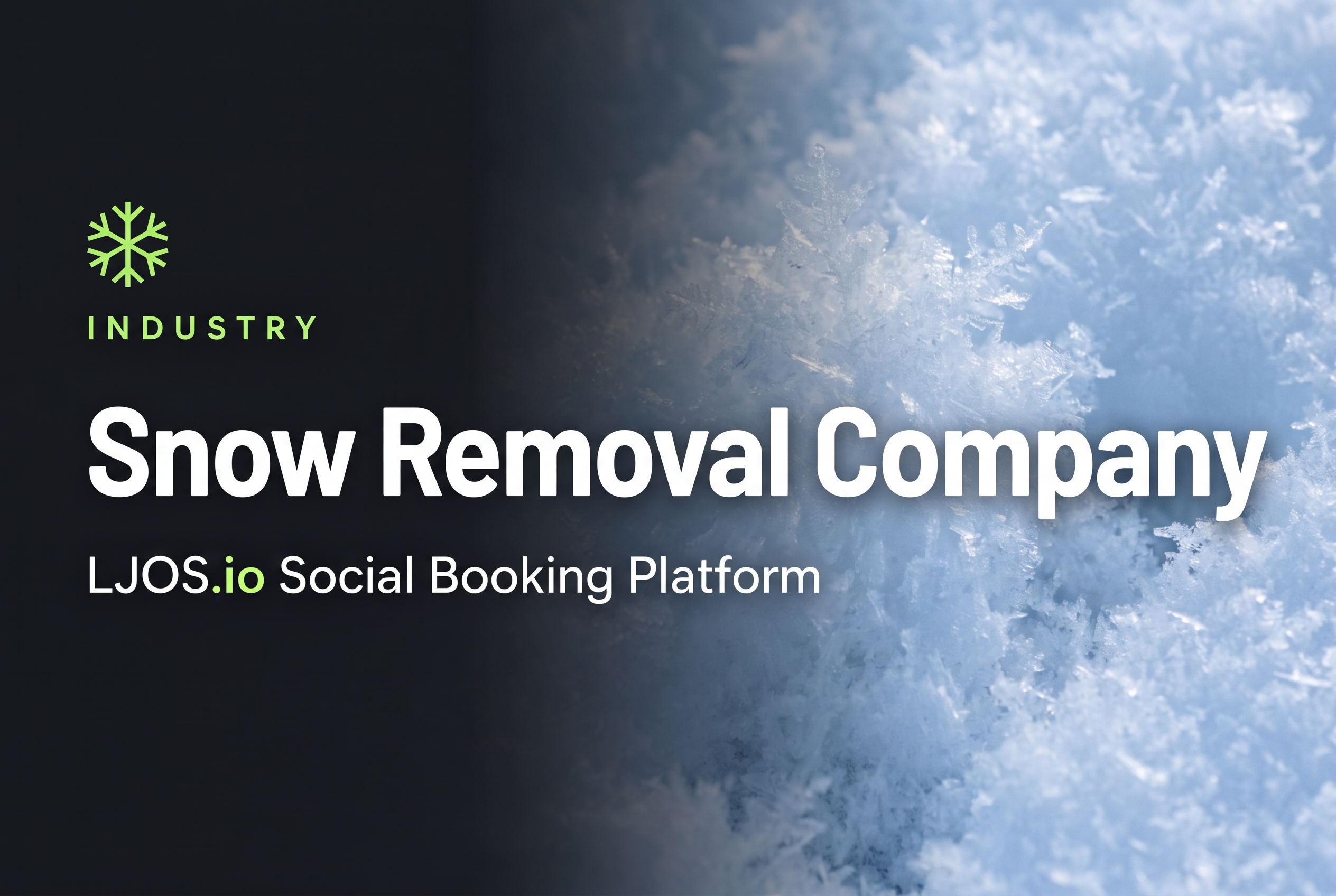 Snow Removal Company on LawnJobOS