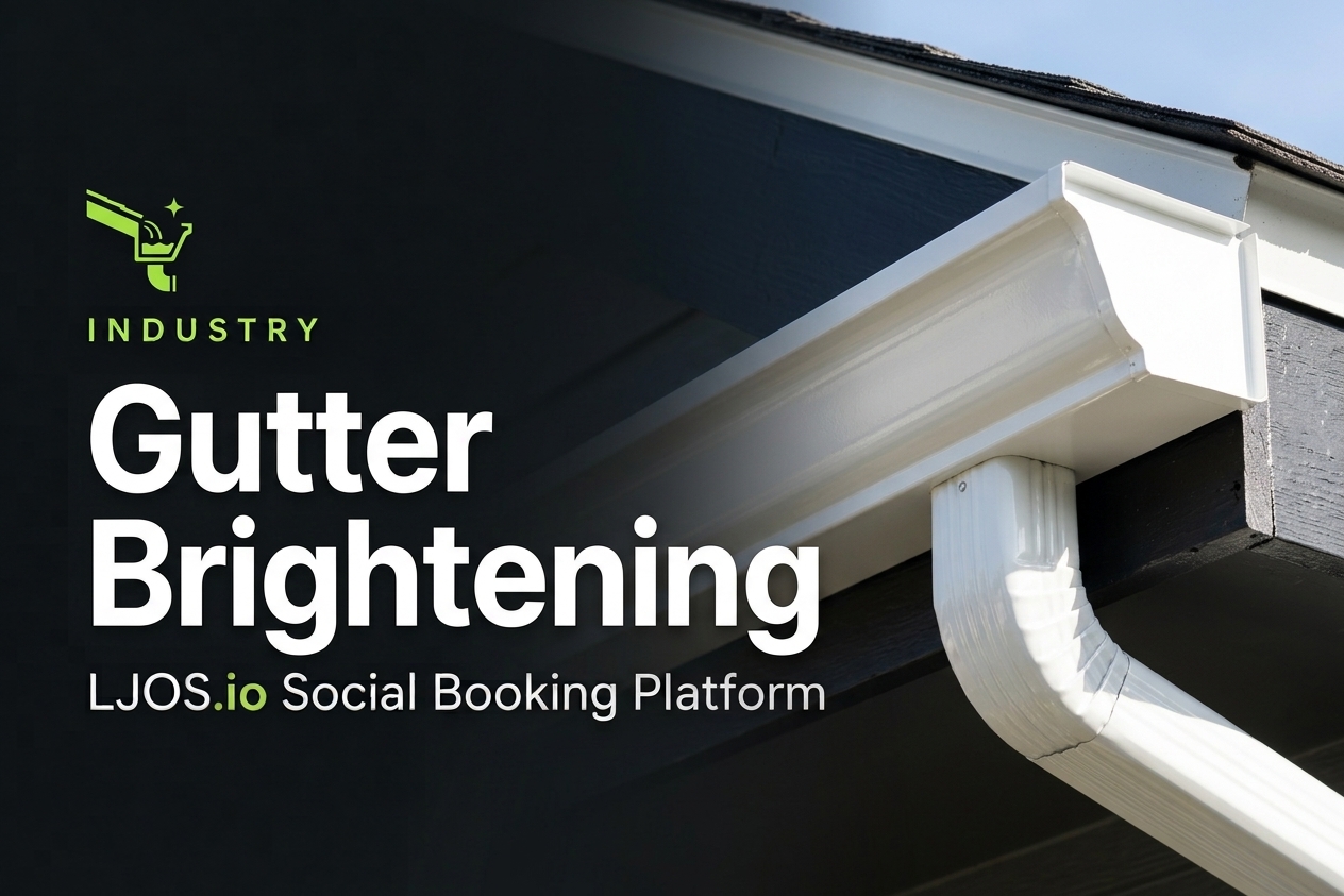 Gutter Brightening on LawnJobOS