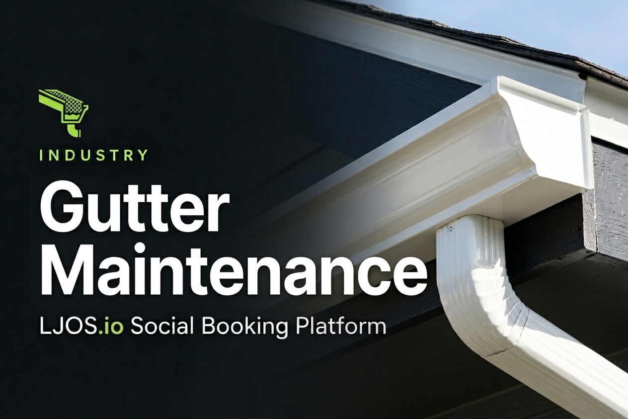 Gutter Maintenance on LawnJobOS