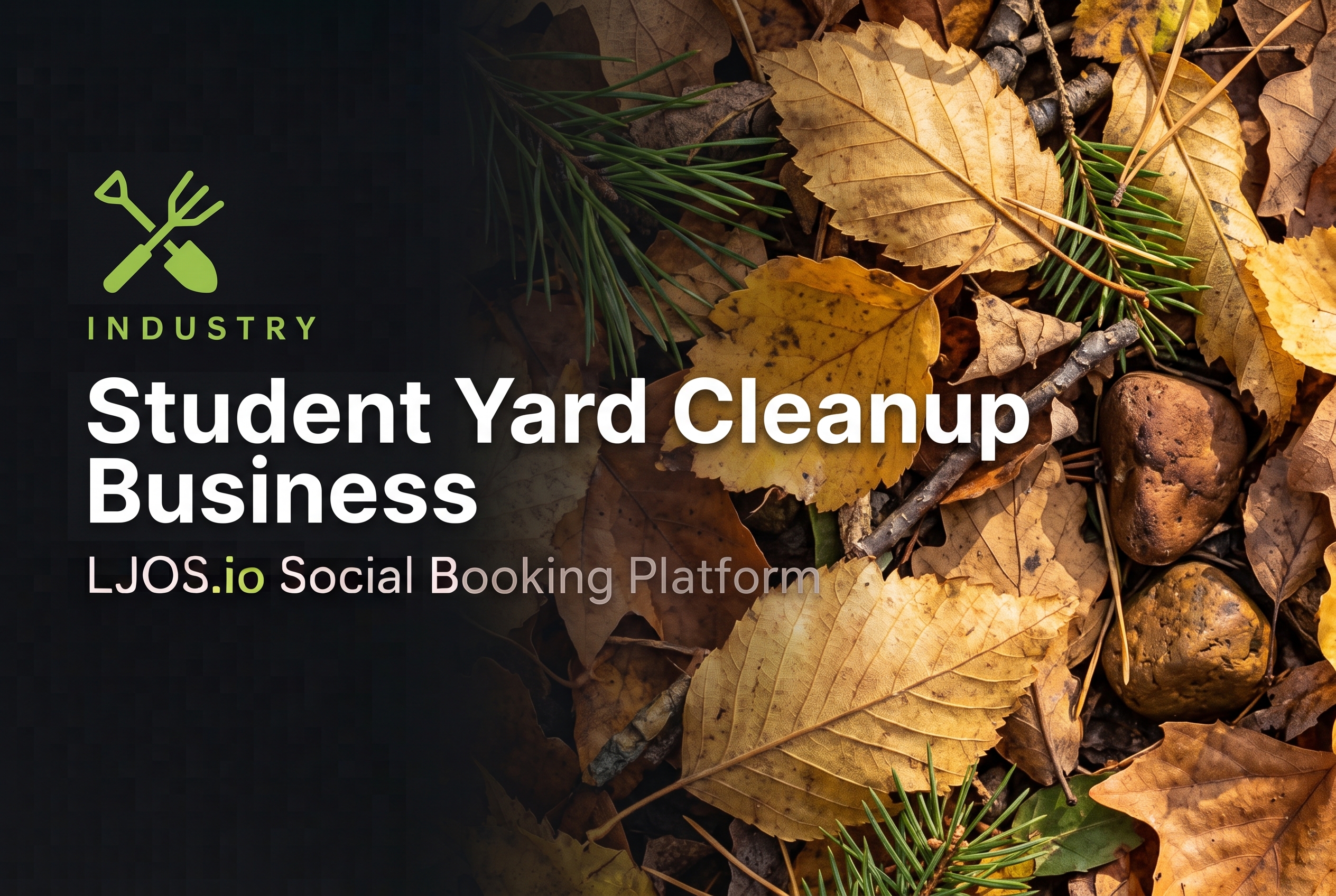 Student Yard Cleanup Business on LawnJobOS