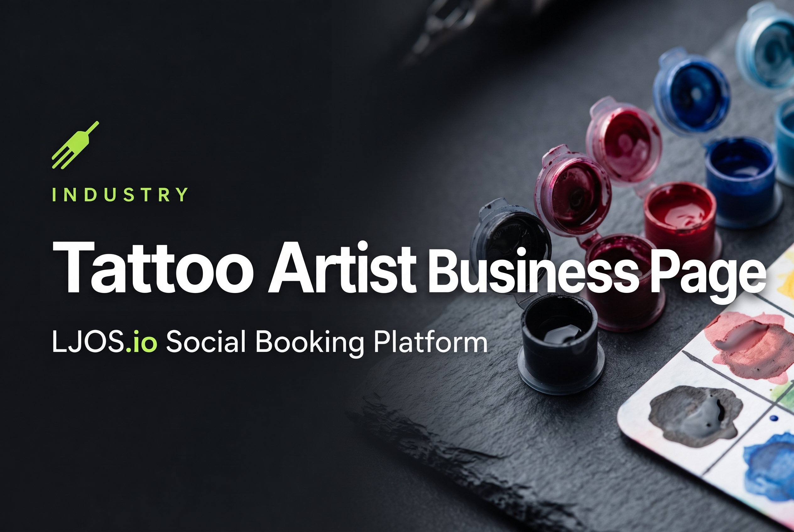 Tattoo Artist Business Page on LawnJobOS