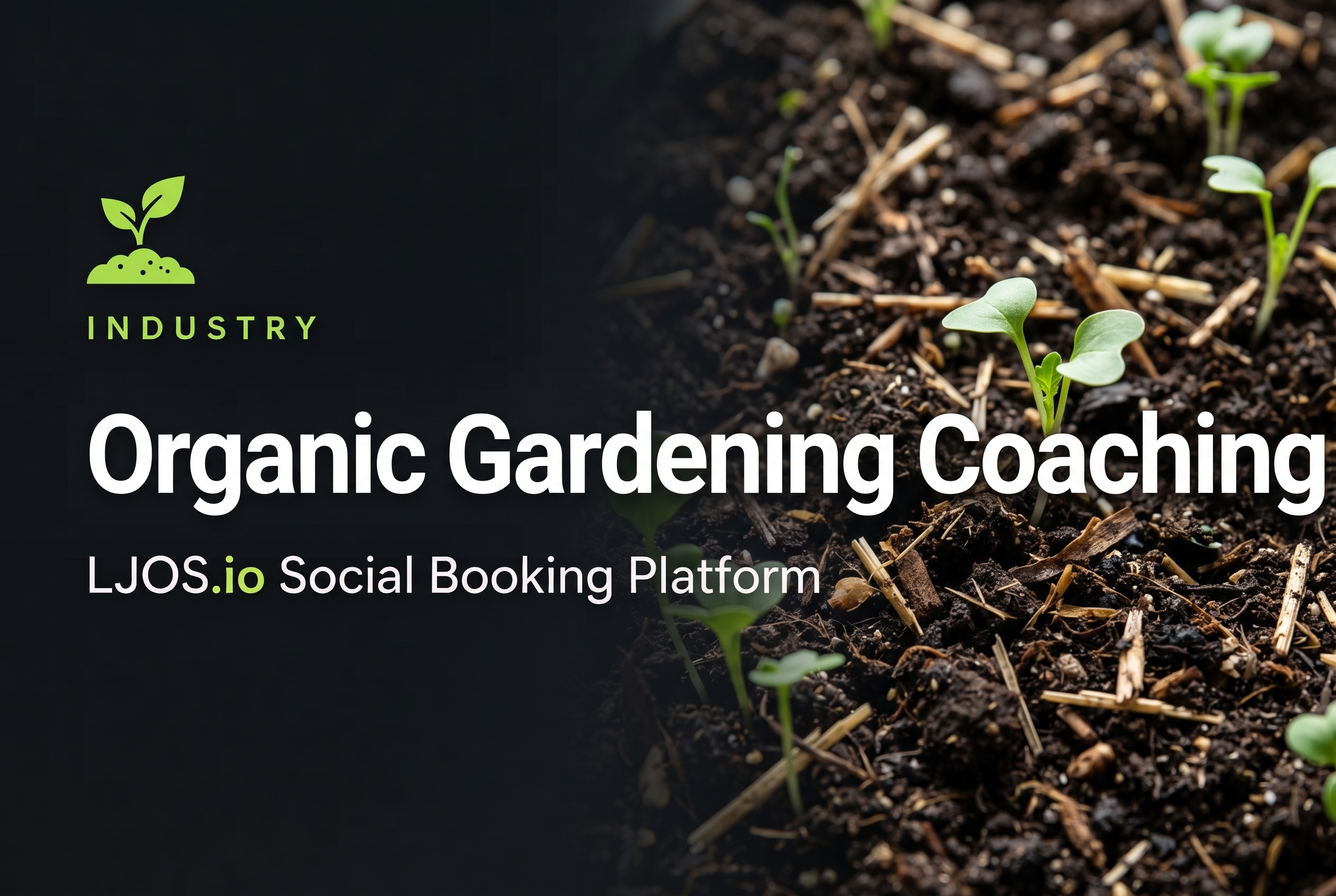 Organic Gardening Coaching on LawnJobOS